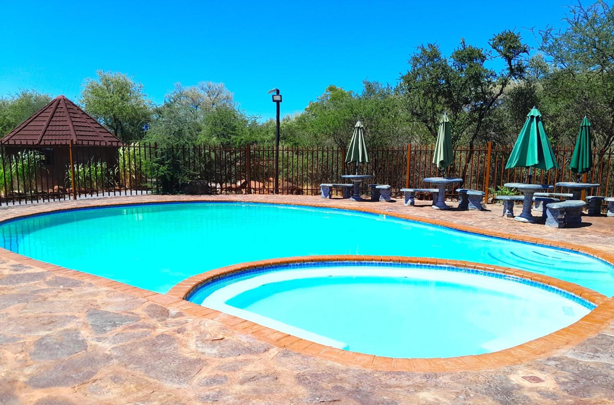 Crocodile Pools Resort Gaborone Exteriör bild